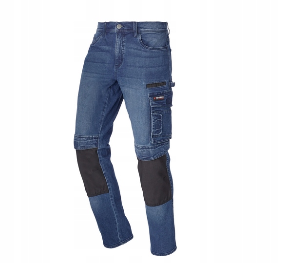Parkside Performance Spodnie robocze męskie jeansowe z kieszeniami R:52