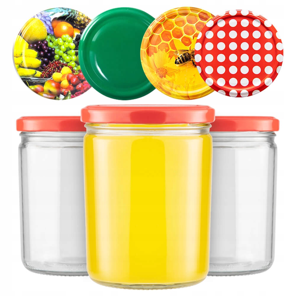 

80x Słoik Lunch 440 ML Dżem Mięso Miód Pasztet