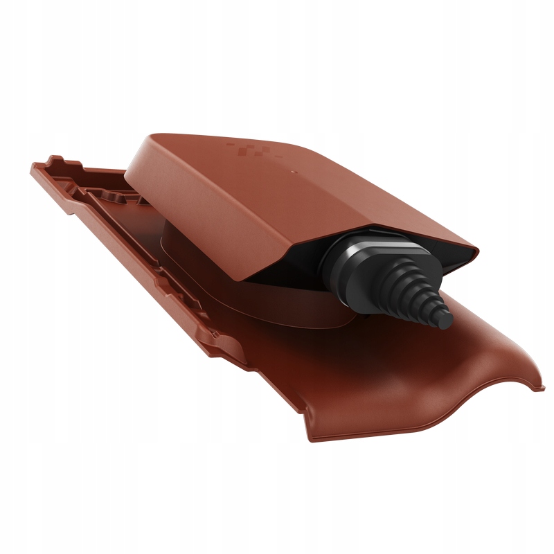 Solární Přechod střešních solárních kabelů Creaton Titania Kasztanowa