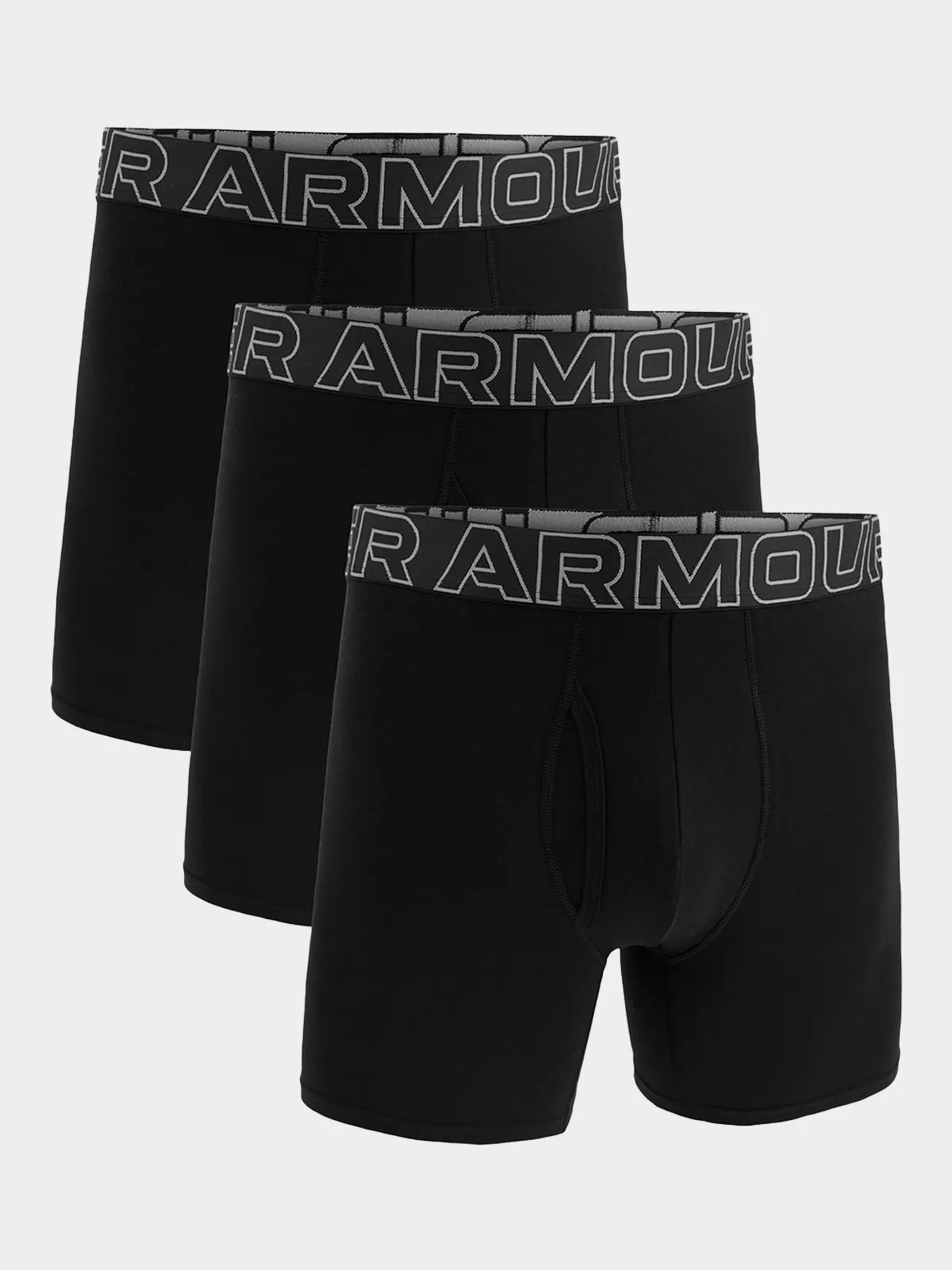 Boxerky M Ua Perf Cotton 6in-BLK