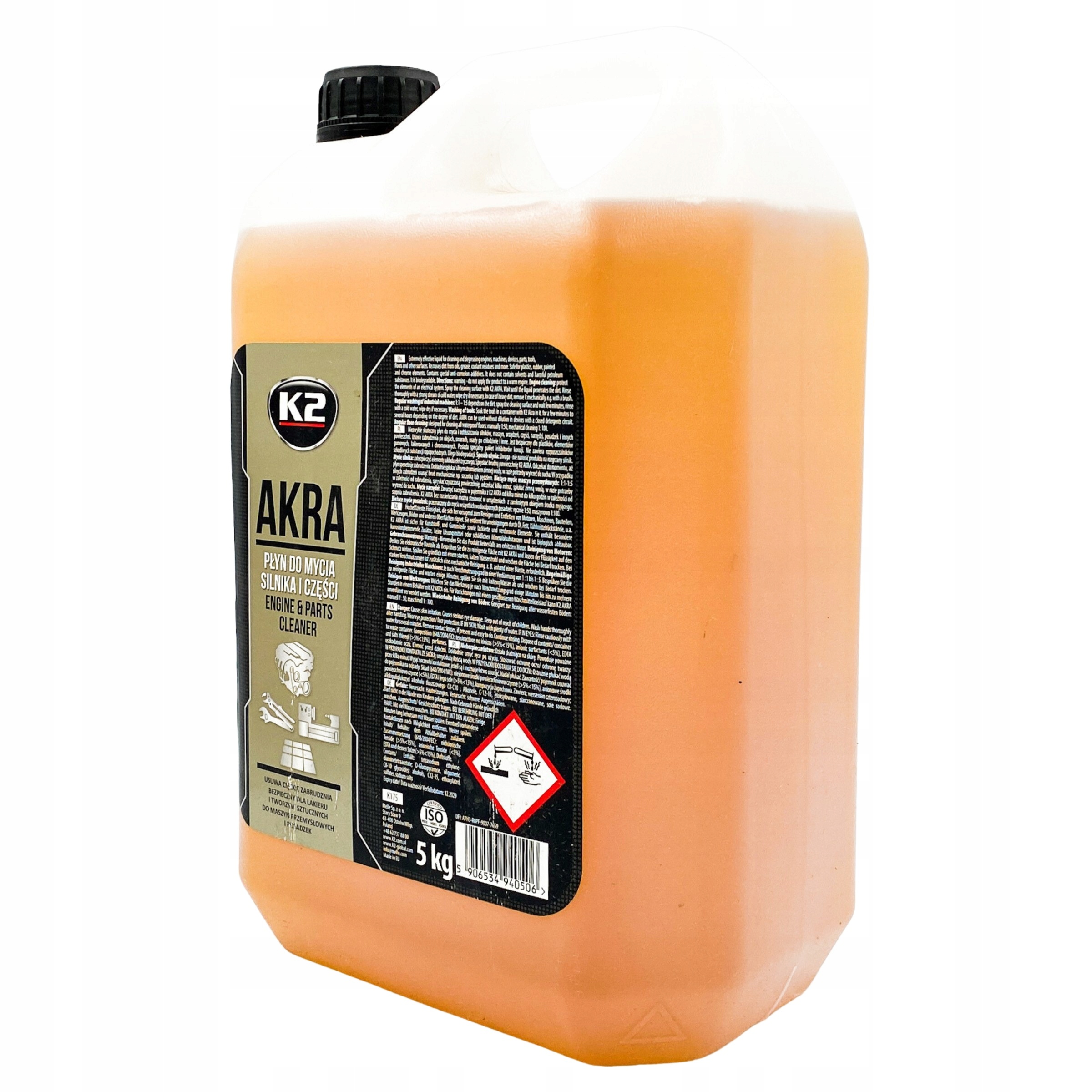 Płyn do czyszczenia silnika i narzędzi K2 Akra 5l