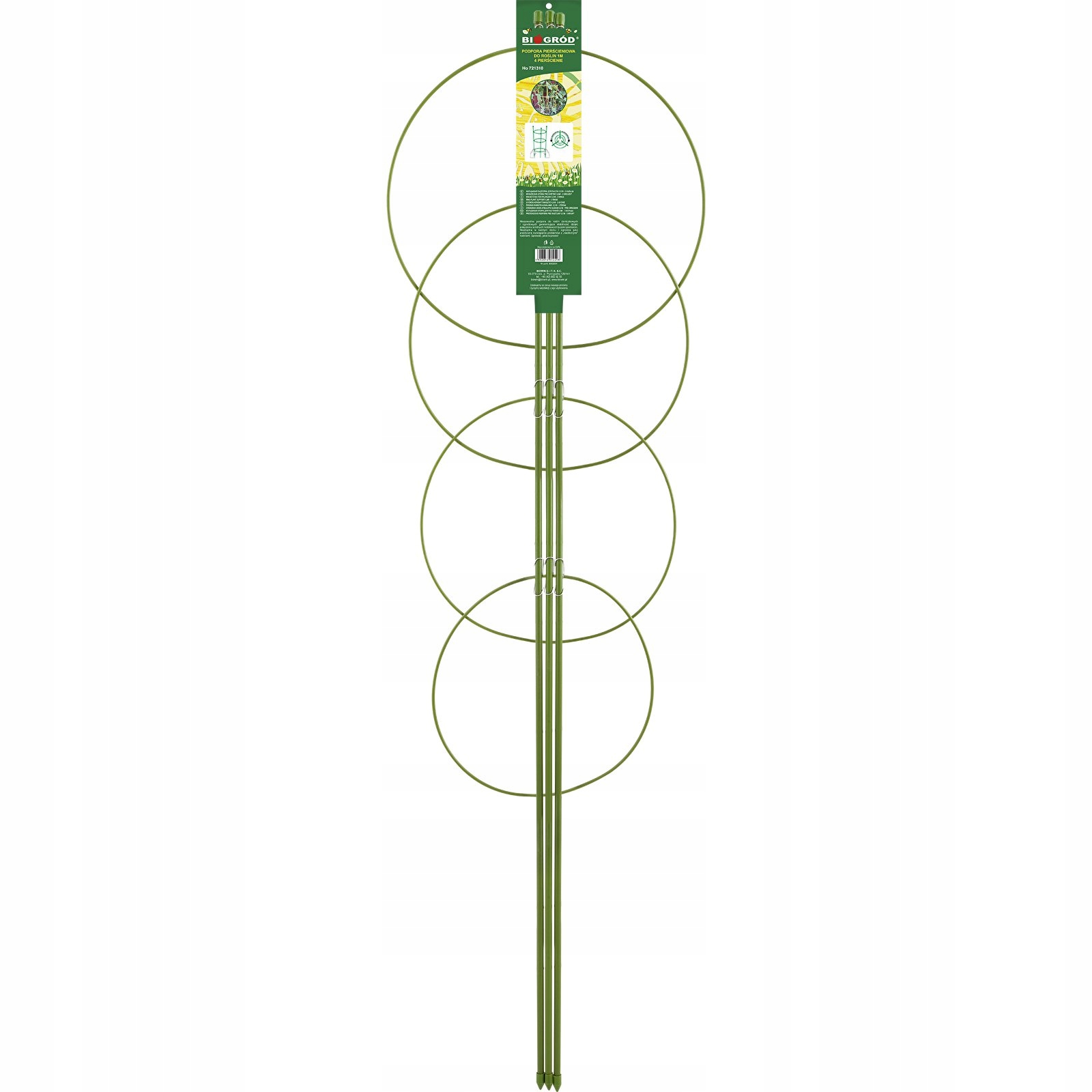 

Podpora Pierścieniowa Do Roślin – wys. 100 cm