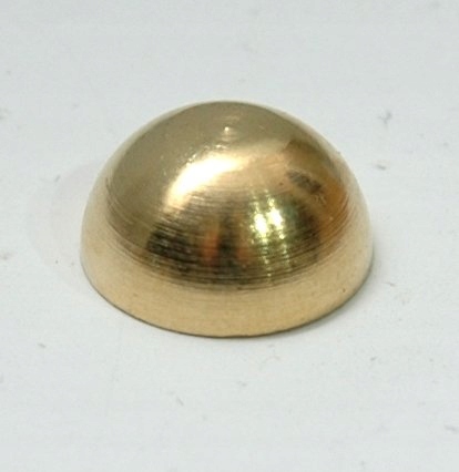 

5x nakrętka kołpakowa mosiężna M10x1 do lamp