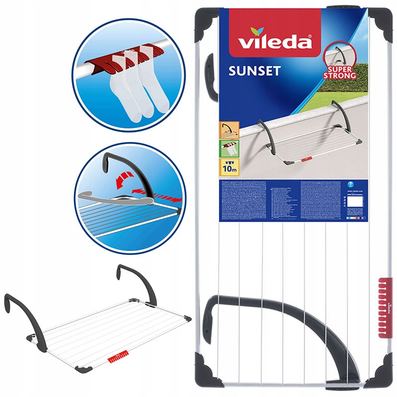 Sušák Na Balkon Vileda Sunset Na Okna 10 M