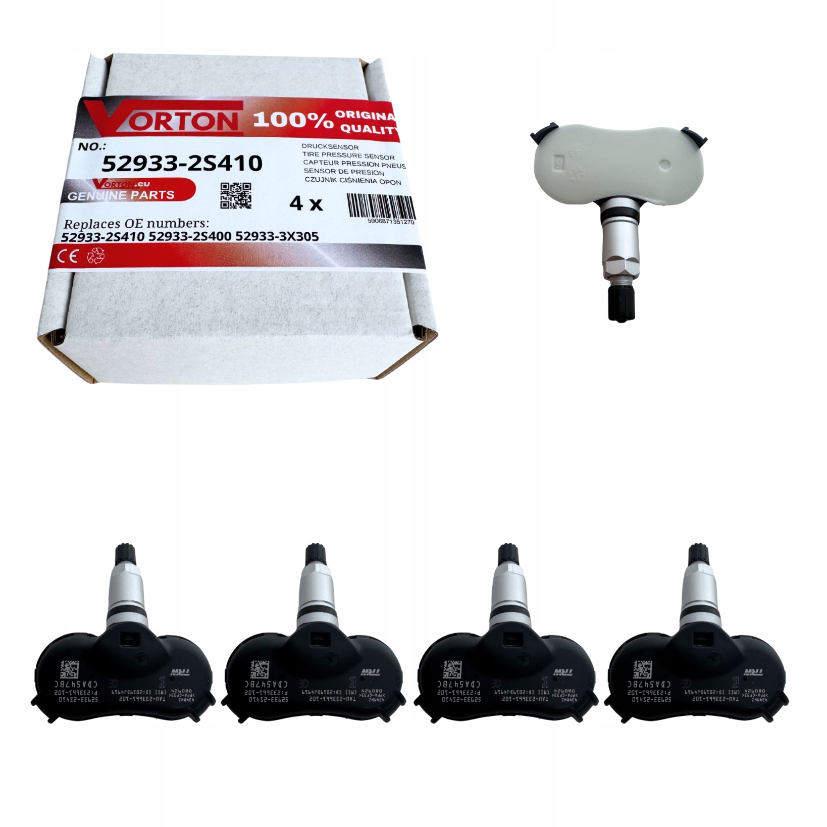 Snímače Tlaku Vzduchu Pneumatík Koles Tpms Hyundai ix35 Tucson Kia Sportage