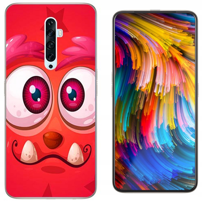 

Etui Silikon Gel Foto Do Oppo Reno 2Z Szkło