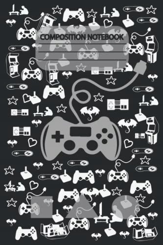 Publishing, ESSAGUI Composition Notebook: Simple Gaming NotebookFor Many Fa