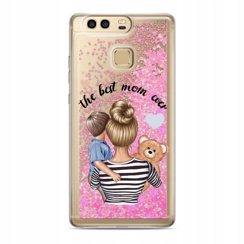 

etui płynny brokat mom do Huawei P9
