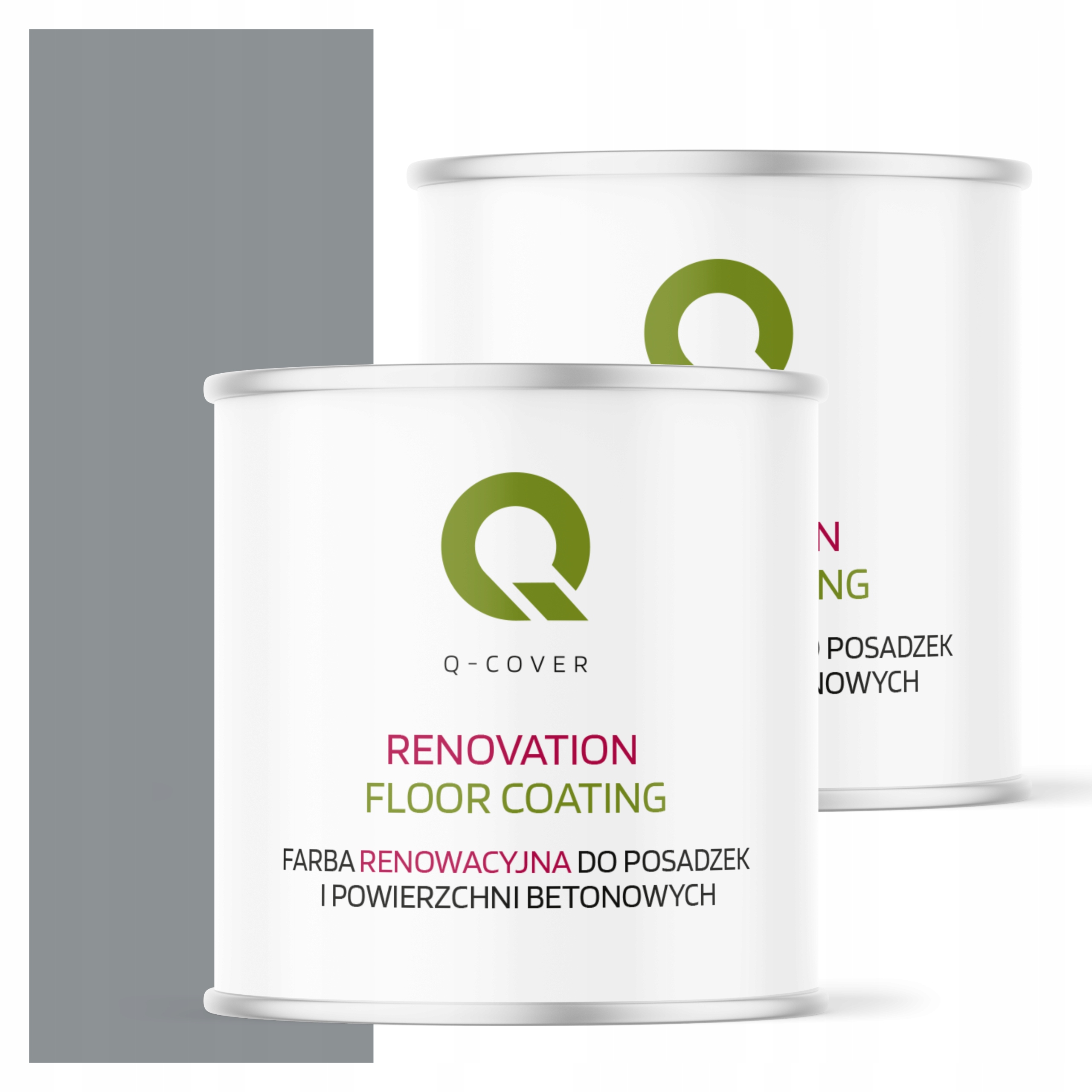 Ochranná farba na betónové podlahy Renovačná šedá 7045 Lesk 2,5 l