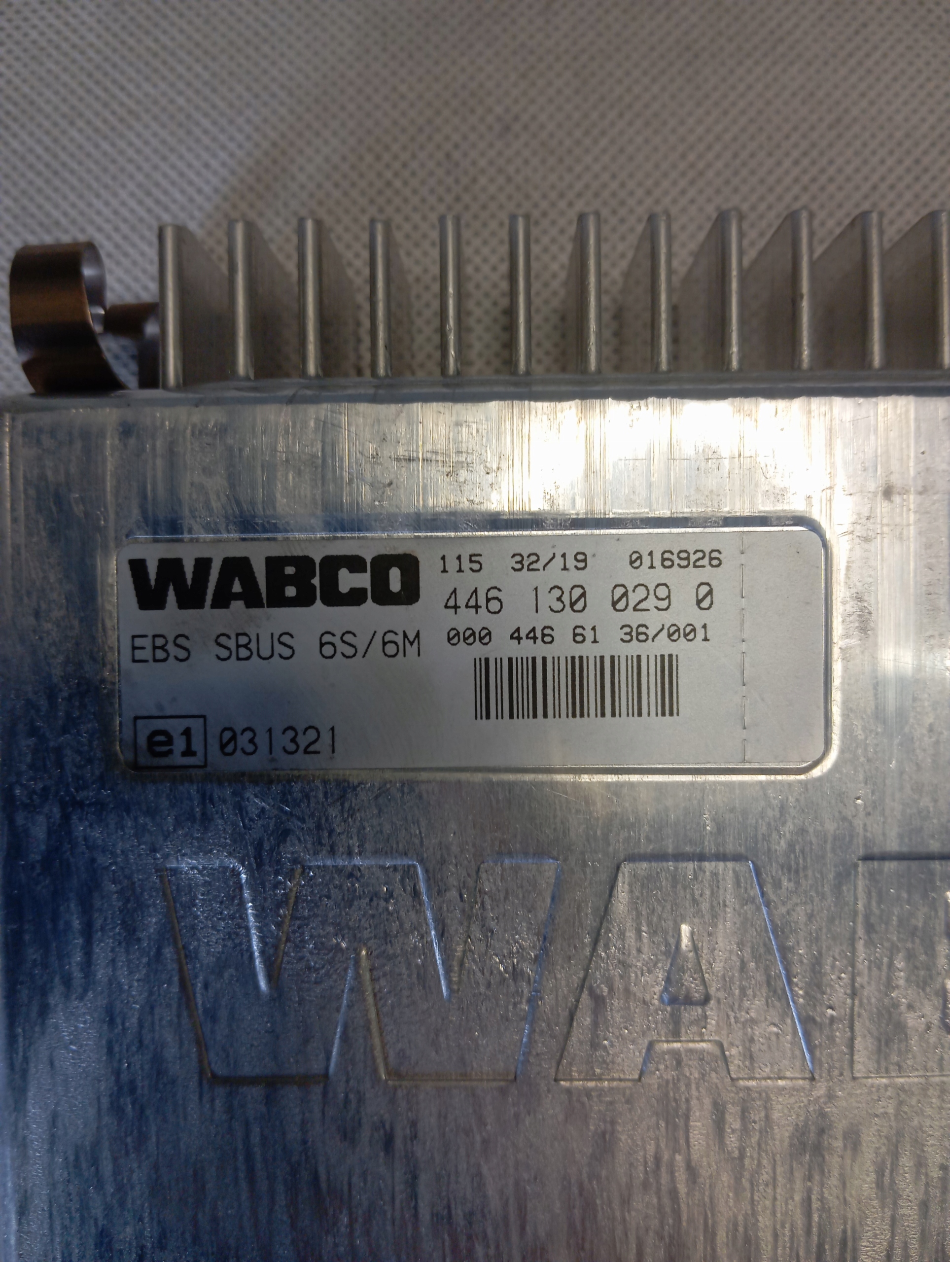 Bedienteil modul EBS SBUS 6S/6M WABCO 4461300290