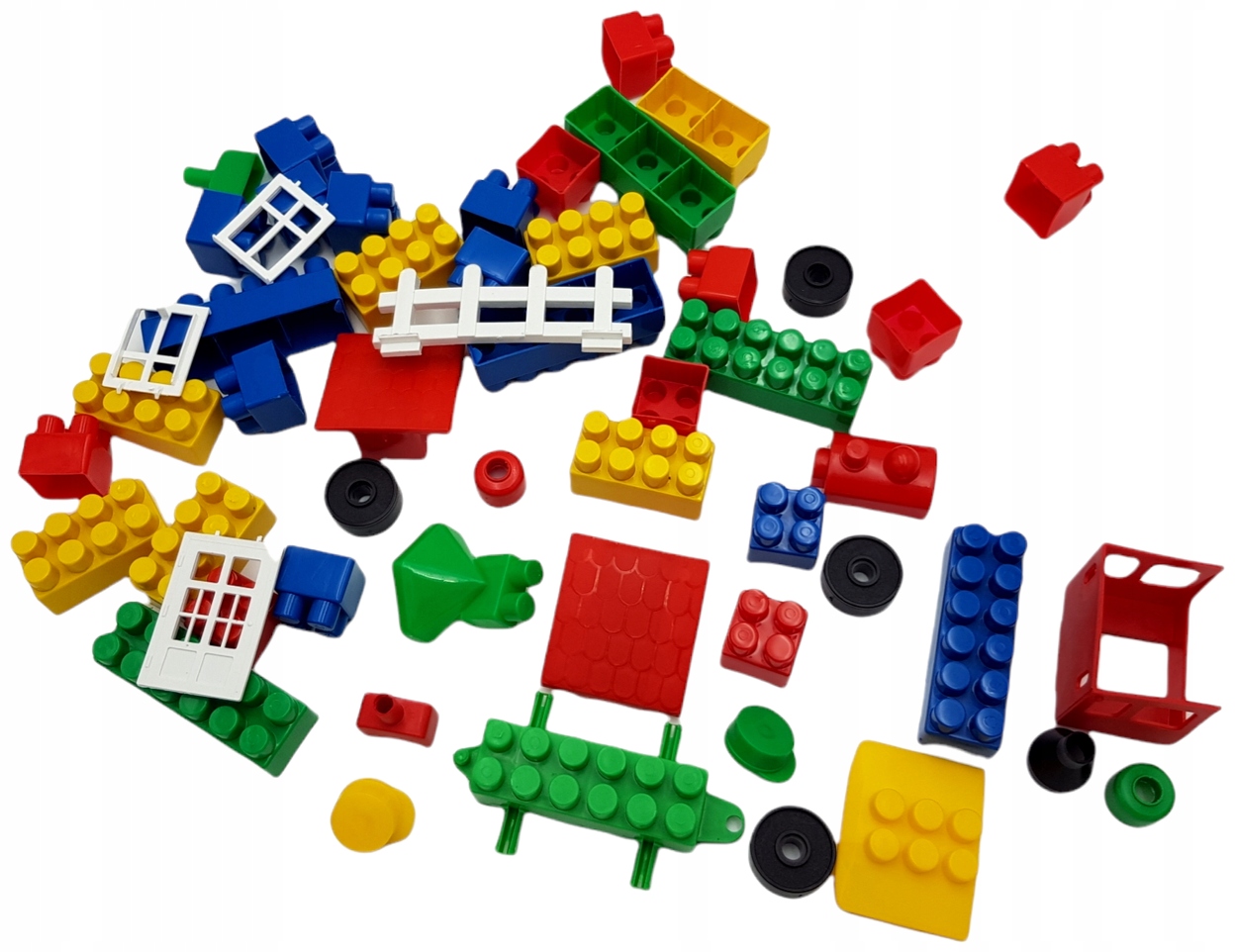 KLOCKI KONSTRUKCYJNE 500 el POLSKIE ZESTAW KLOCKÓW Marka inna