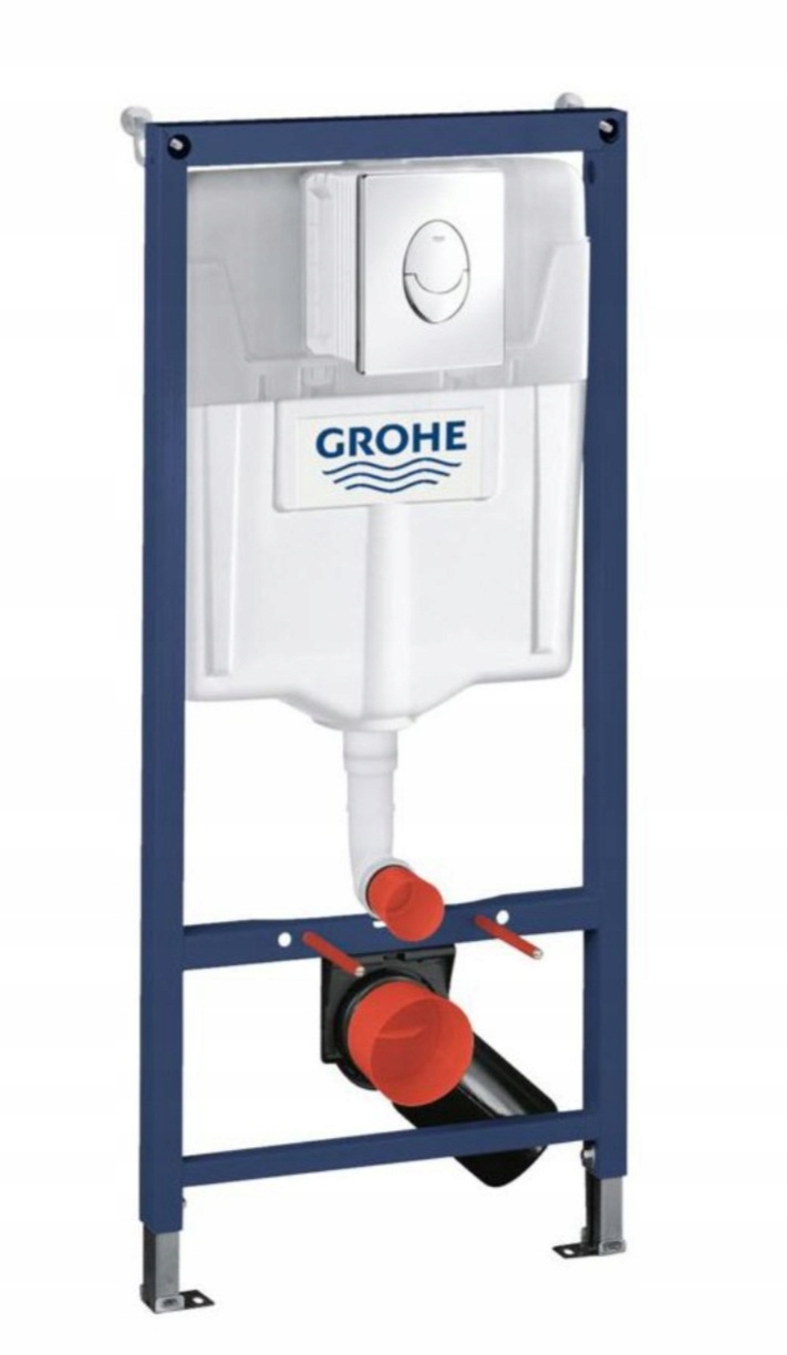 STELAŻ PODTYNKOWY GROHE WC + PRZYCISK CHROM START Kod producenta ZESTAW STELAŻ PODTYNKOWY GROHE SOLIDO