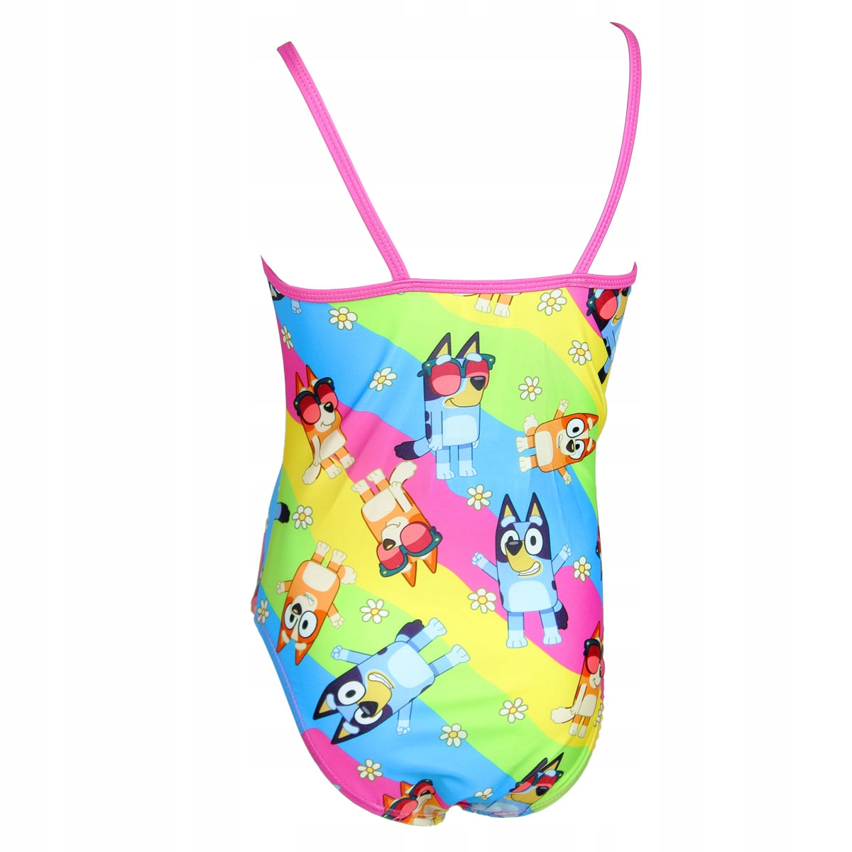 STRÓJ KĄPIELOWY JEDNOCZĘŚCIOWY PIESEK BLUE KOSTIUM BASEN BLUEY r. 98/104 Marka EplusM