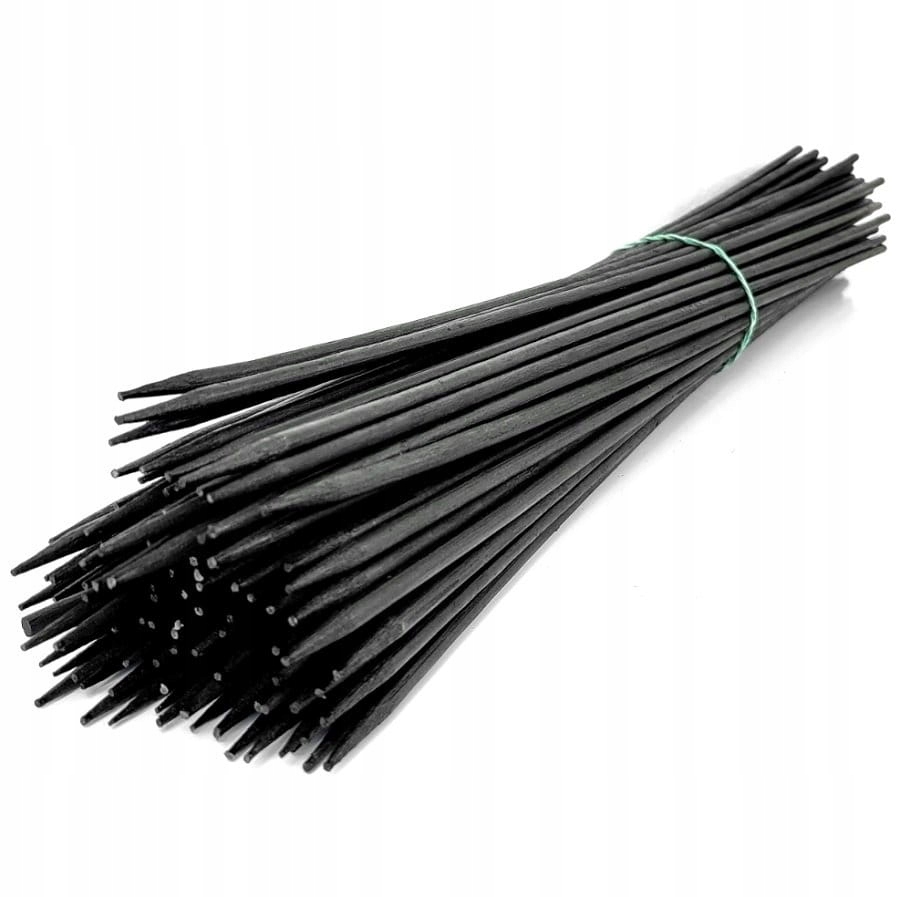 SZPILKI BAMBUSOWE 40cm patyczki CZARNE 100szt.