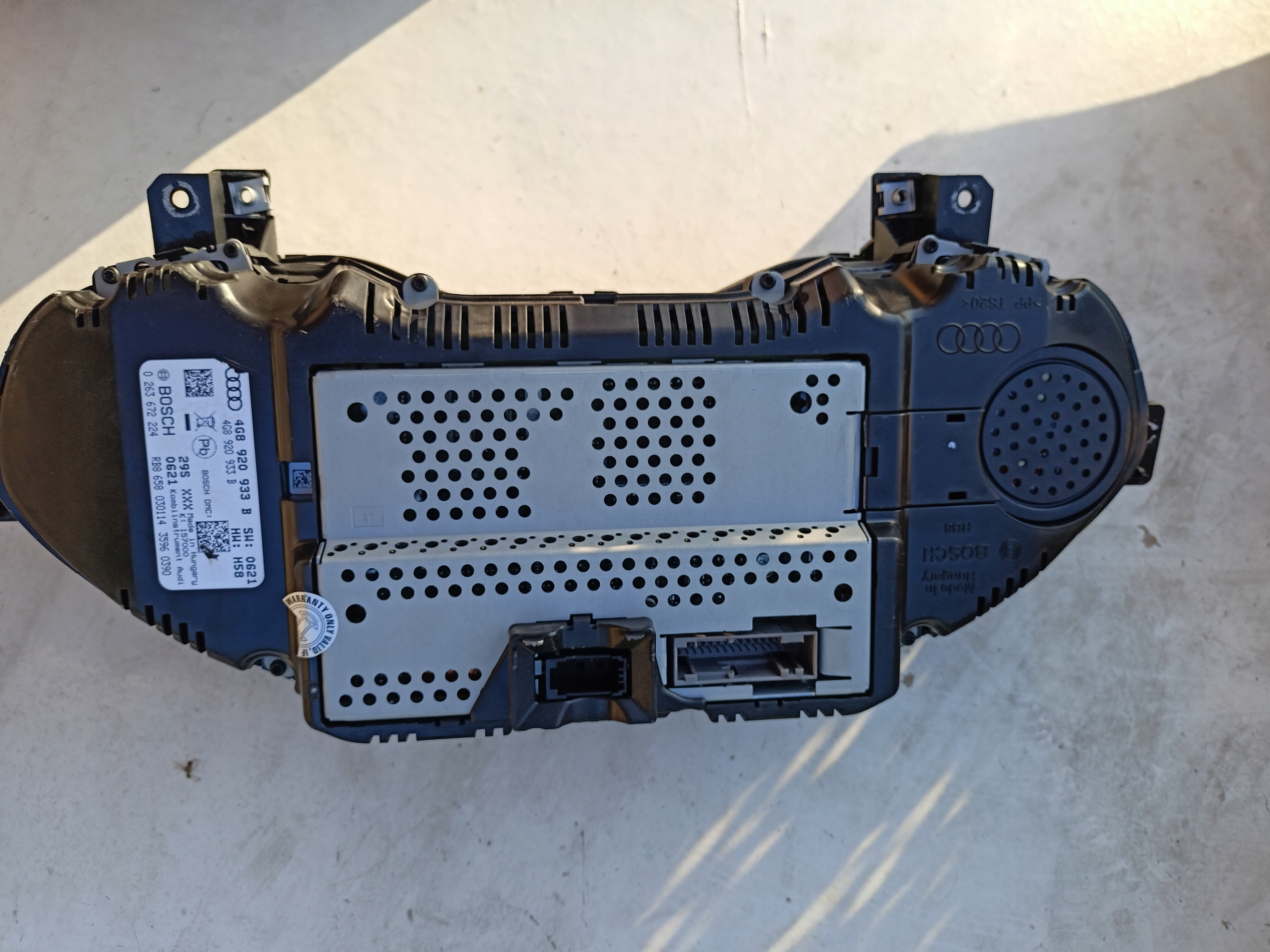 dials AUDI A6 A7 C7 4G8920933B dials