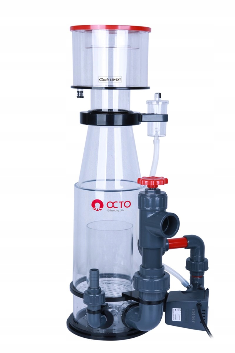 Vnější Odpěňovač Bílý Octo Classic 150 Ext Pro Mořské Akvárium