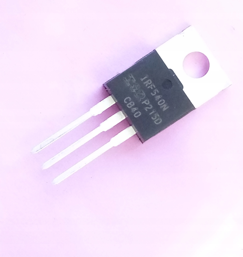 [2szt] Tranzystor IRF540N N-MOSFET 33A 100V 130W TO220AB HEXFET
