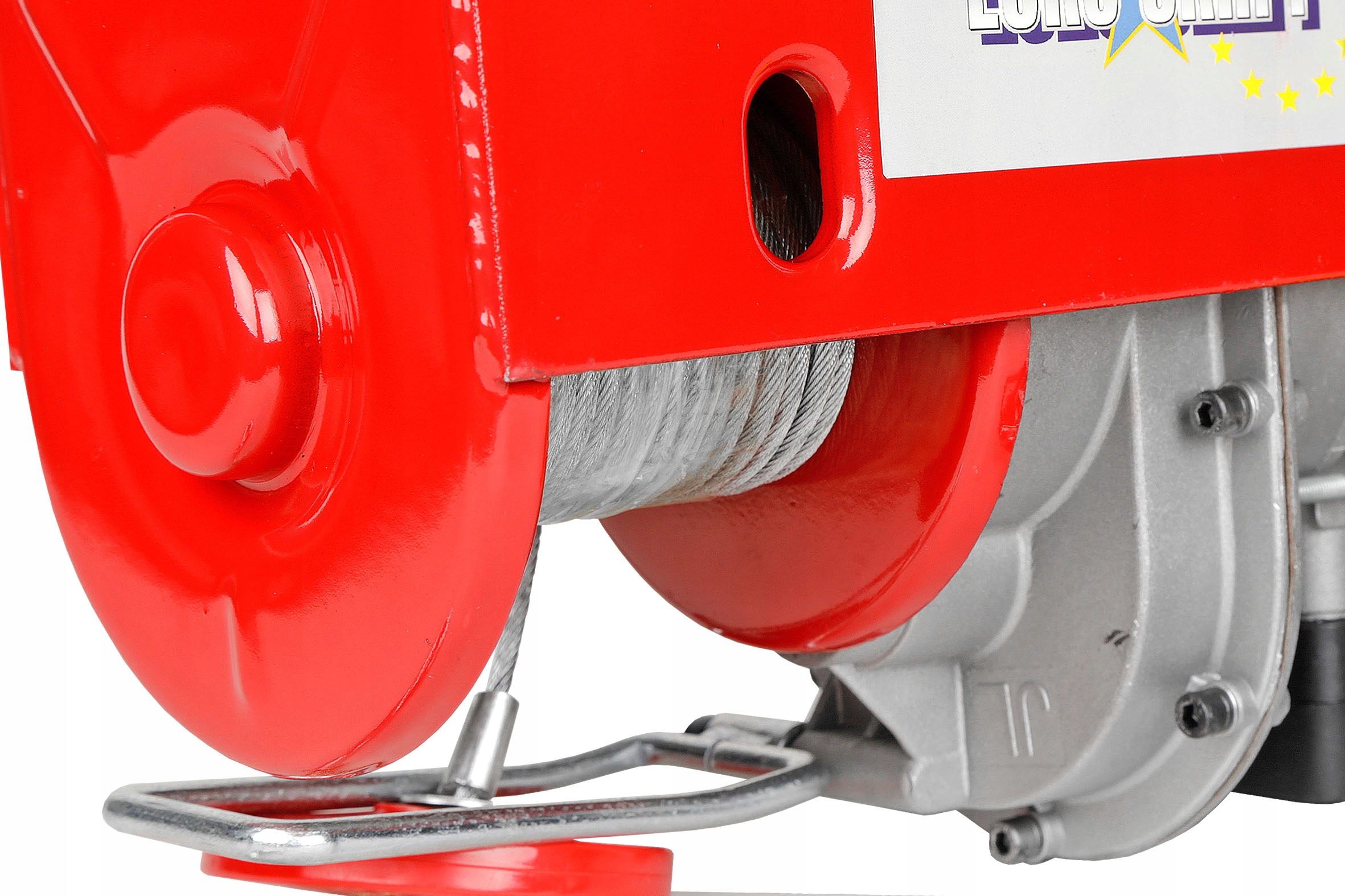 WYCIĄGARKA ELEKTRYCZNA WCIĄGARKA 800KG 2000W LINOW SUWNICA STEROWANA HJ207 Wysokość podnoszenia 12 m