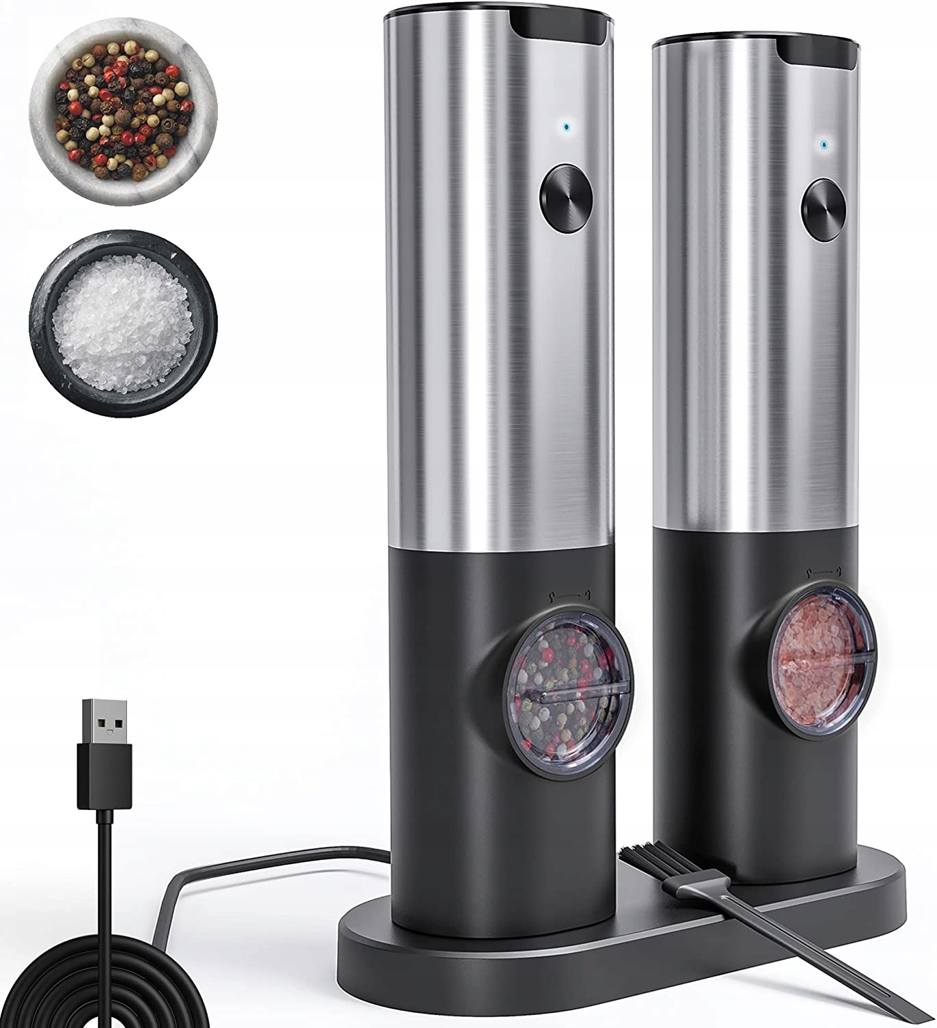 Elektrický Akumulátorový Usb Mlýnek Na Koření
