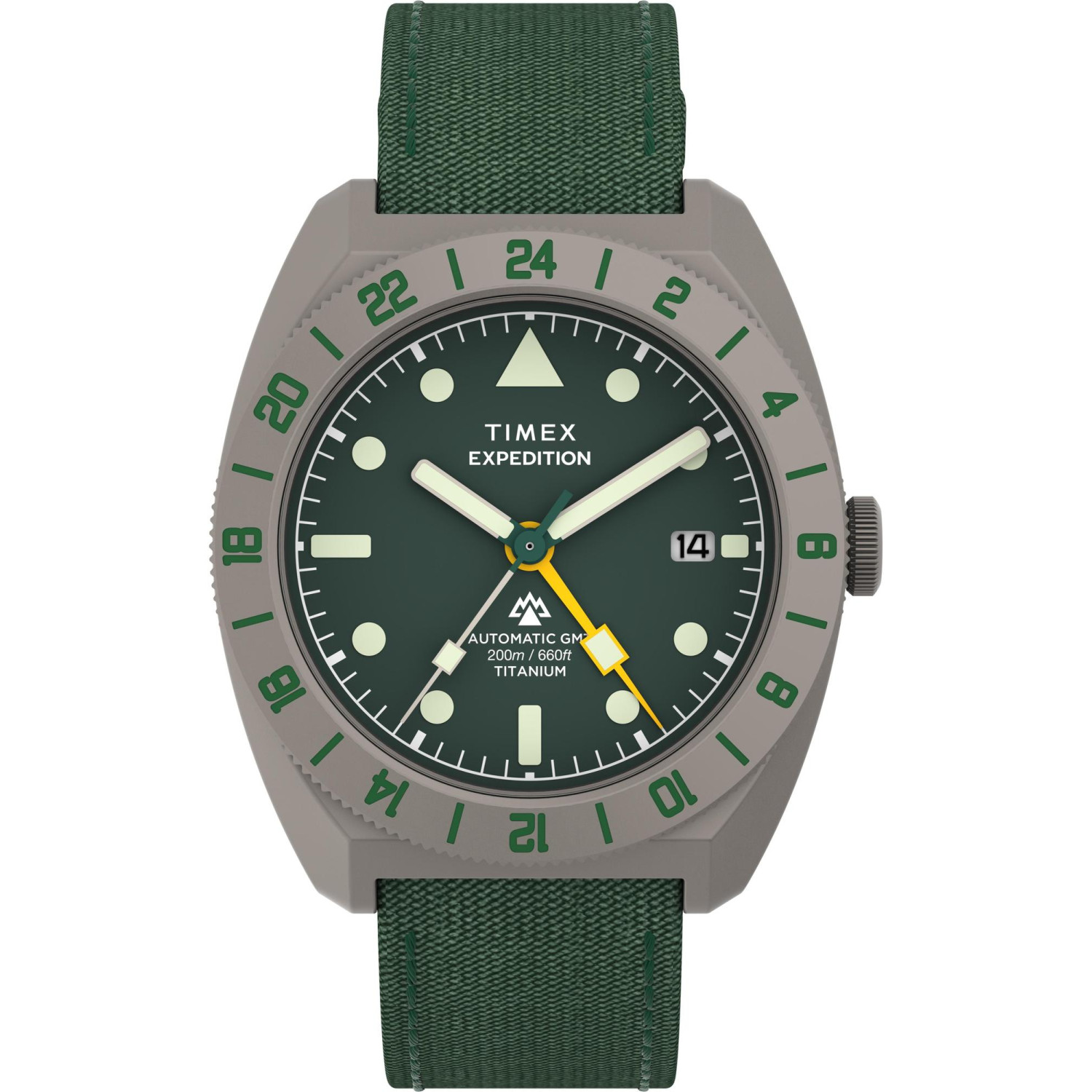 Pánské Hodinky Timex TW2Y63400 zelené