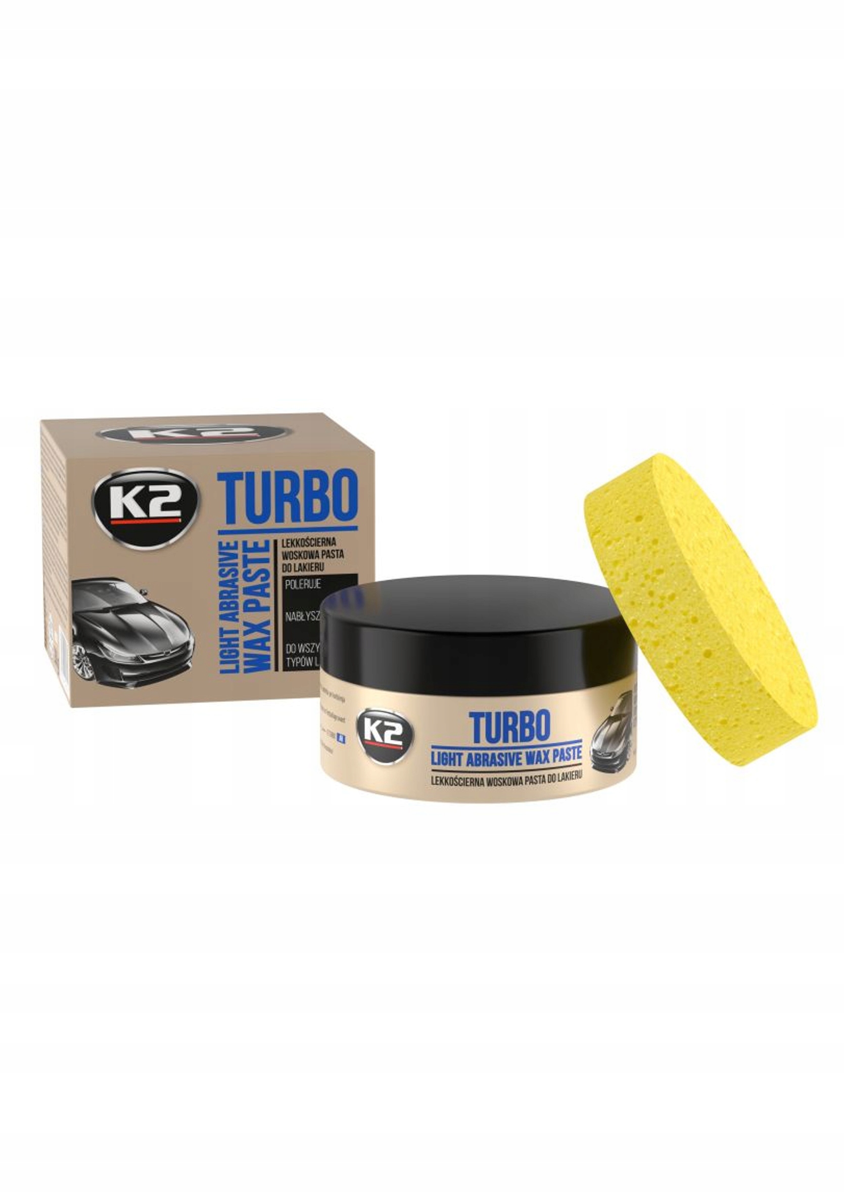 

K2 Turbo Tempo 250g Pasta Polerska Aplikator