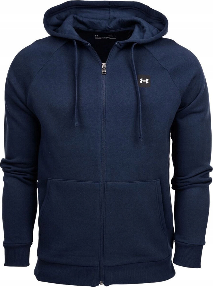 Pánská Mikina Under Armour Rival Fleece Fz Hoodie Tmavě Modrá 1357111 408 vel. S