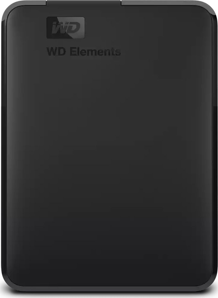 Dysk zewnętrzny Hdd Wd Elements Portable 1TB Czarny (WDBUZG0010BBK-WESN)