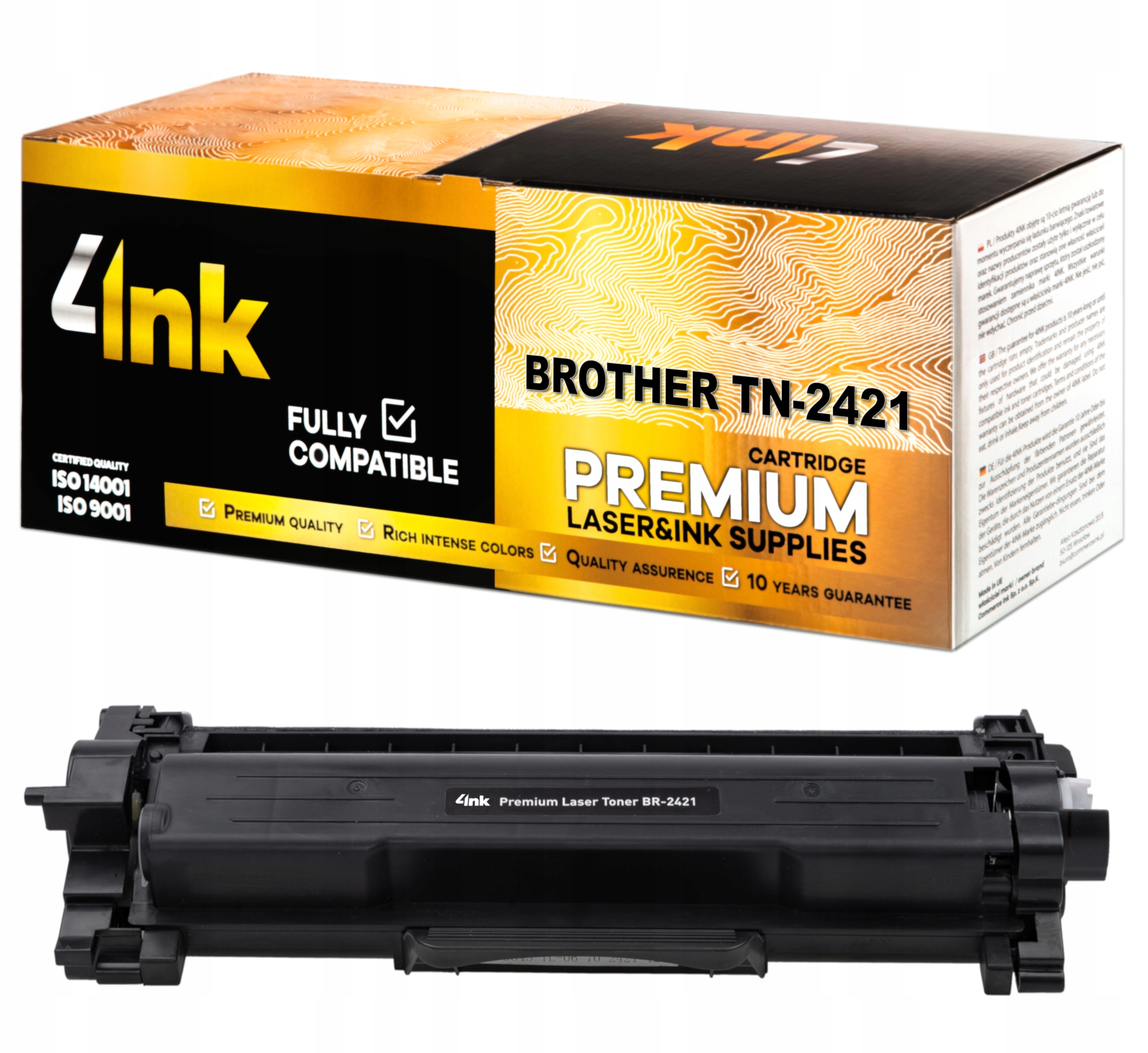 Toner pre Brother TN2421 HL-L2312D MFC-L2512D čip