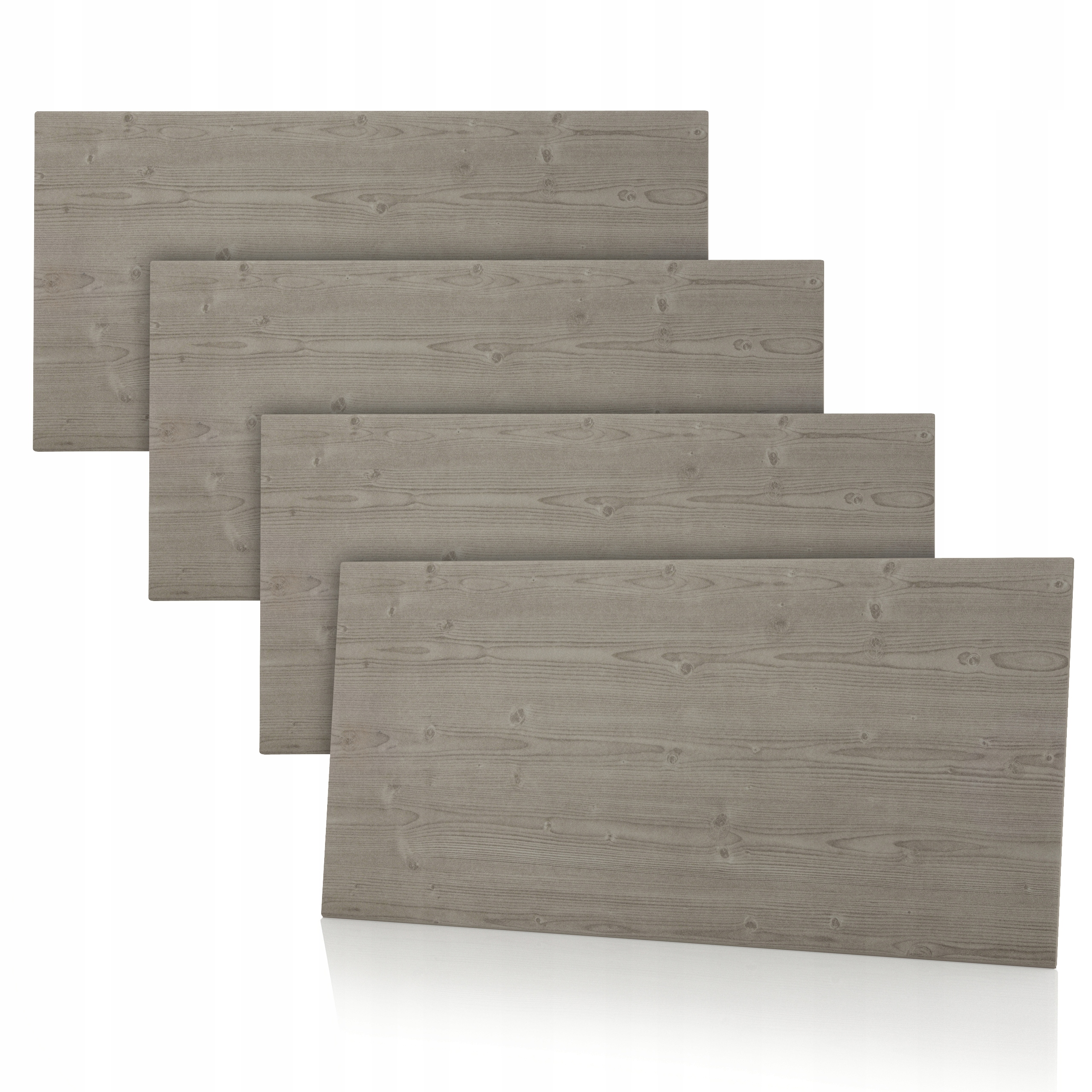 Panel ścienny 100cm x 50cm drewnopodobny deska boazeria drewno 10 szt.