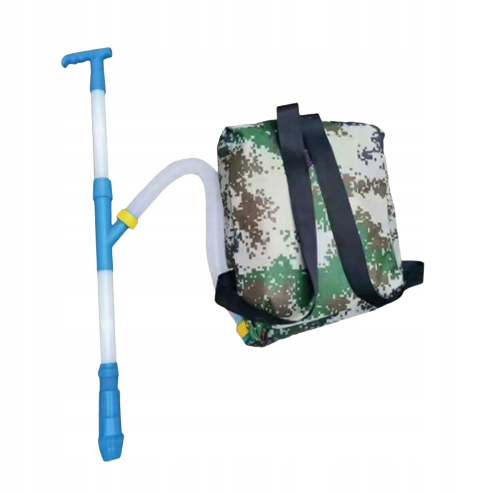 Rozsiewacz nawozu Ręczny aplikator obornika Regulowany Niebieski PVC Zasilanie spalinowe