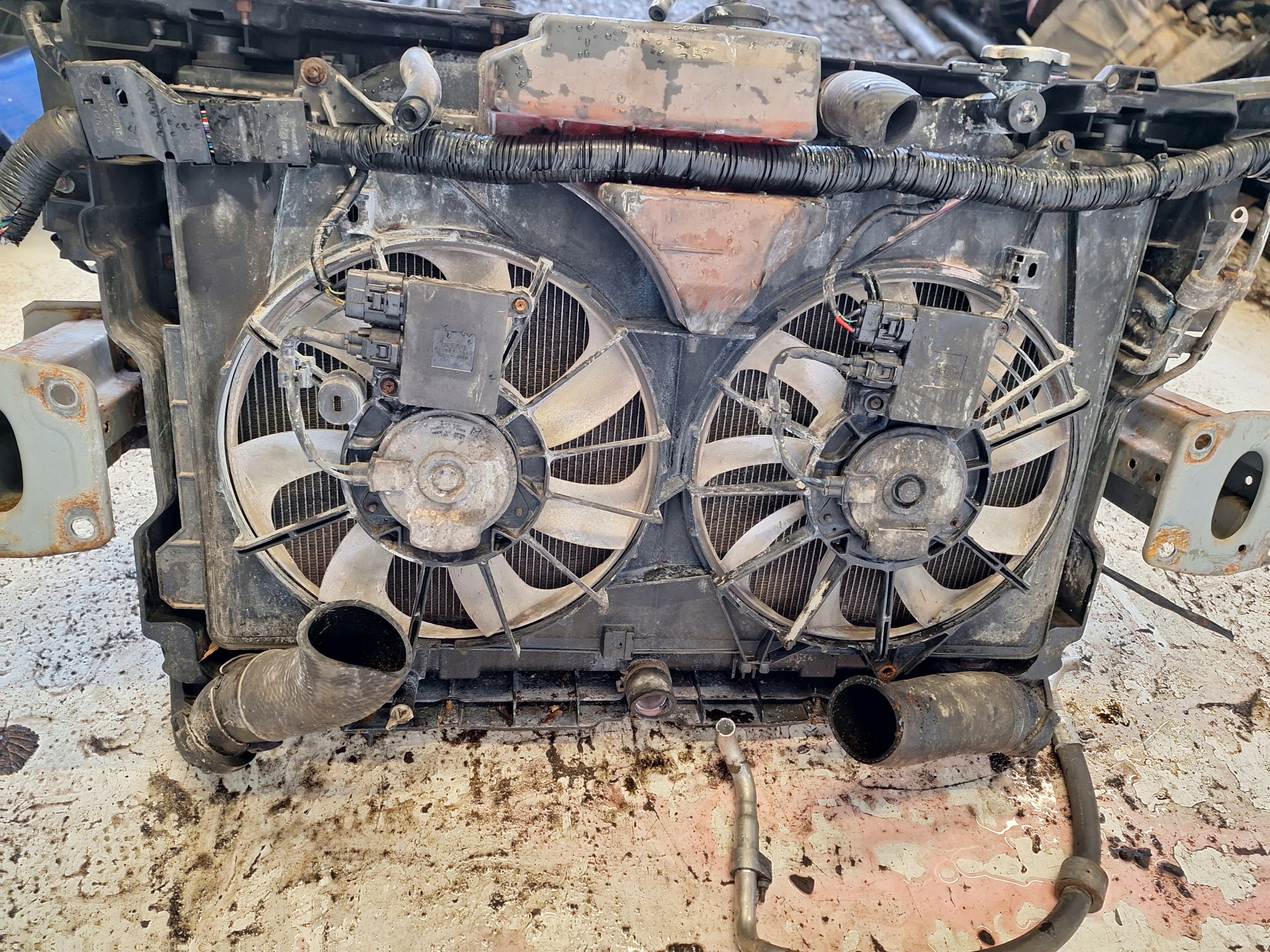 MAZDA CX-5 11-14 support panel for radiators DIESEL