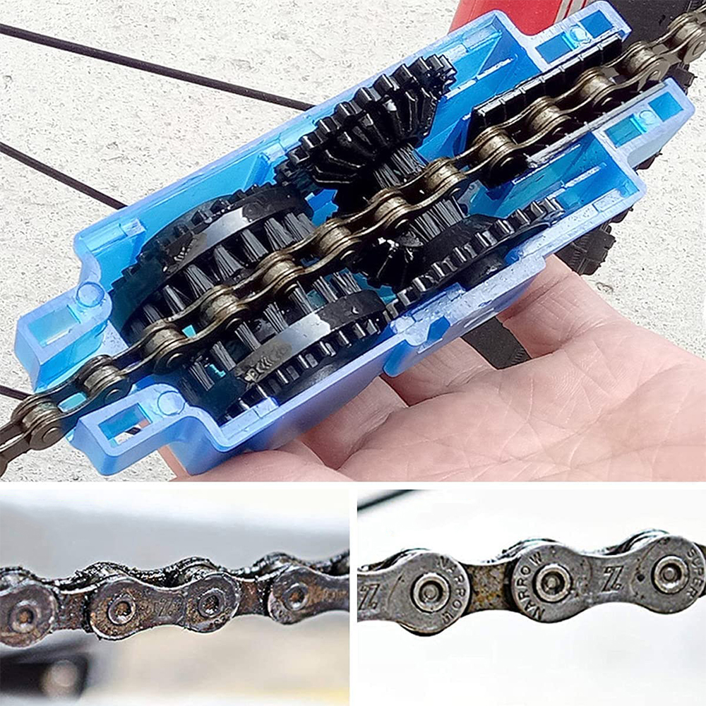 SZCZOTKA NARZĘDZIE DO CZYSZCZENIA SMAROWANIA ŁAŃCUCHA ROWERU ROWEROWEGO Marka Raltek