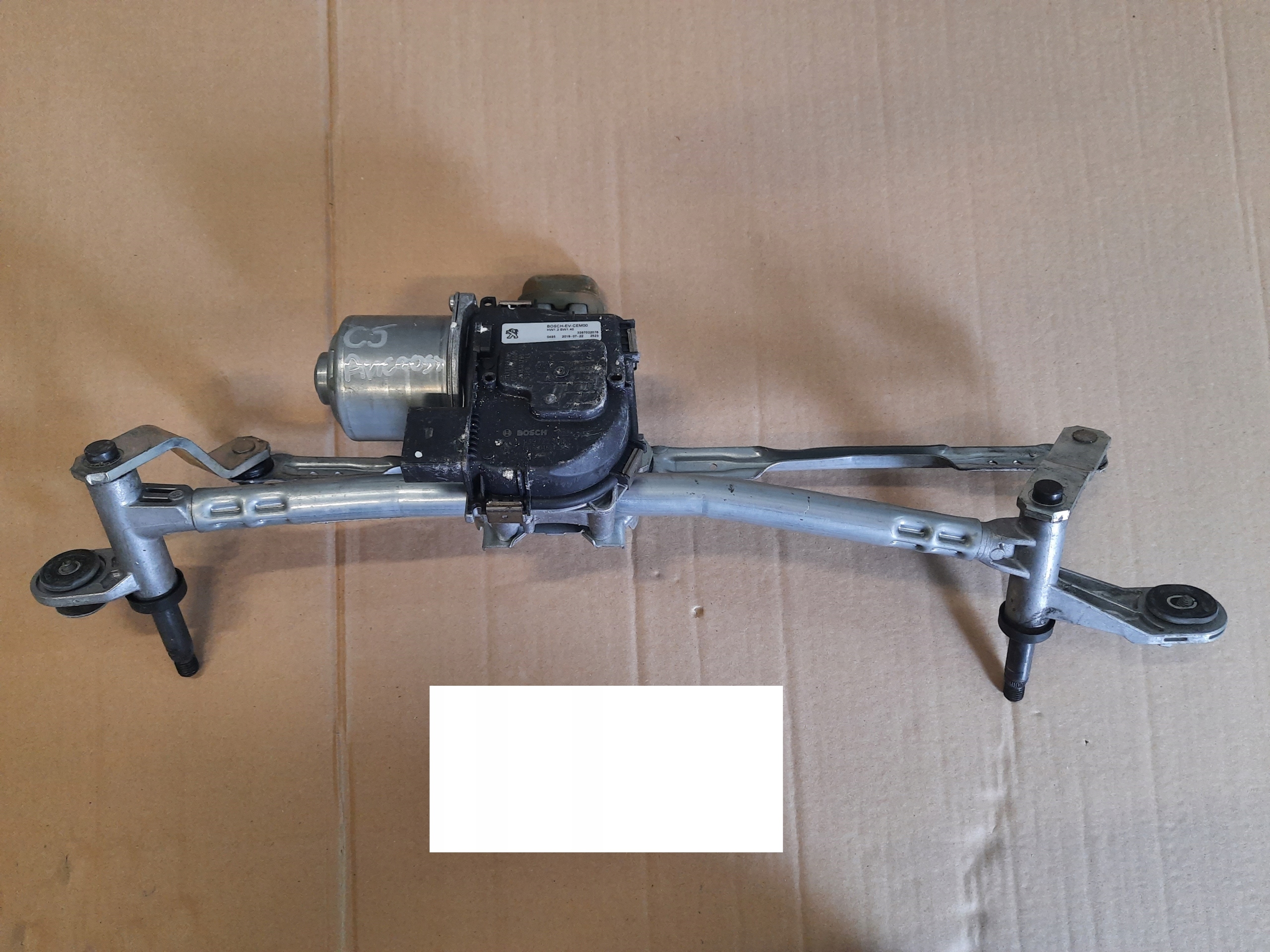 MECHANIZM WYCIERACZEK CITROEN C5 AIRCROSS