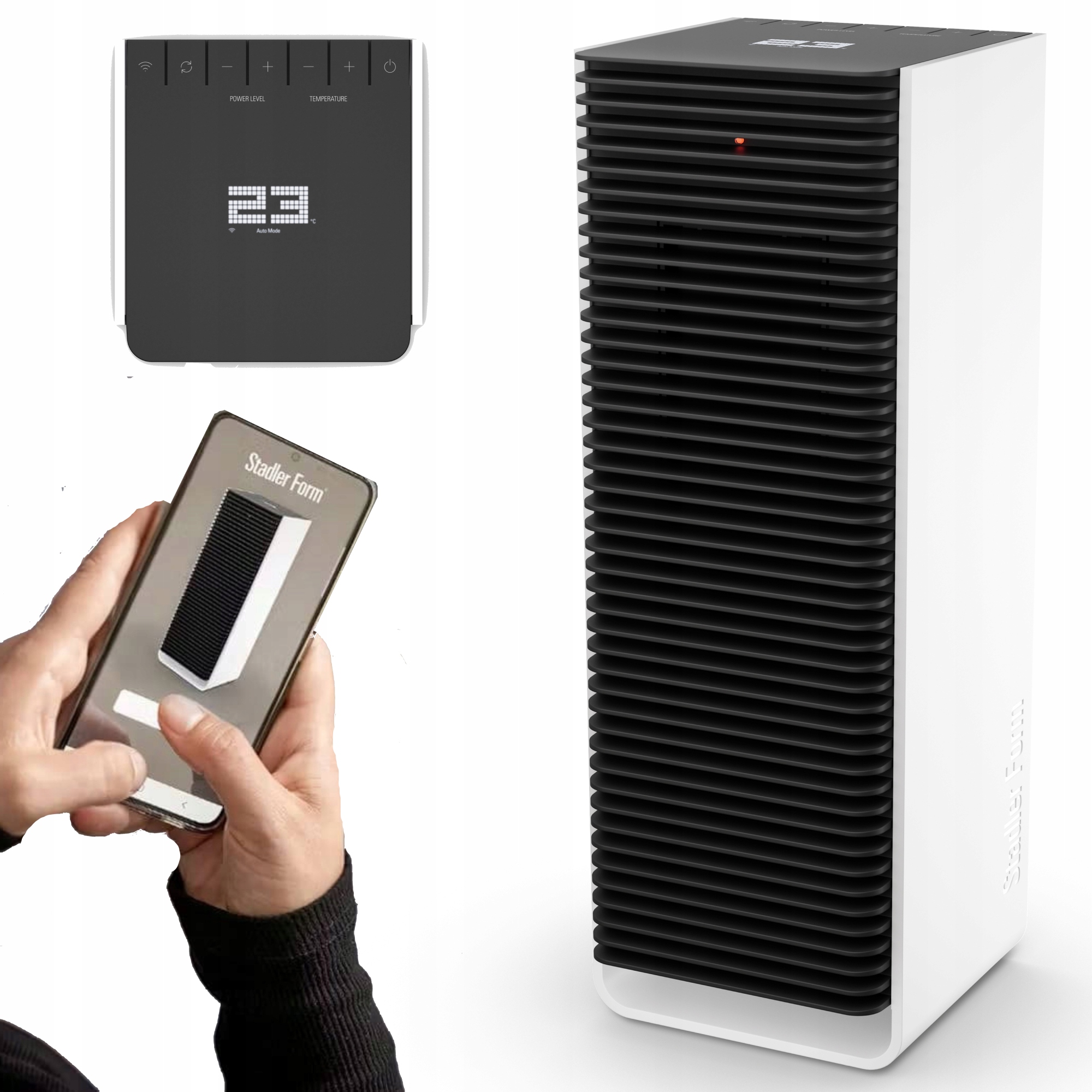 Termowentylator Grzejnik Elektryczny Stadler Form Sam + APLIKACJA Wi-Fi