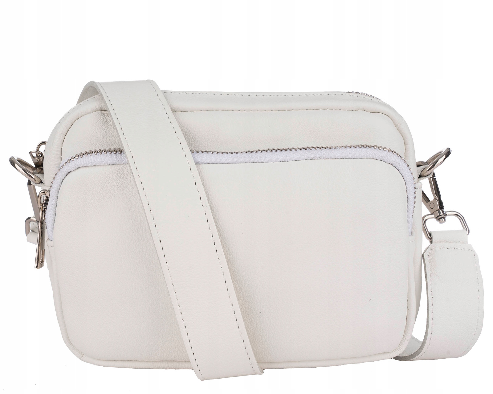Dámská kabelka z přírodní kůže, kožená crossbody, malá
