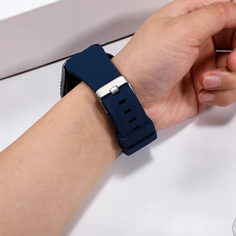 WYGODNY PASEK ZEGAREK SMARTWATCH HONOR WATCH GS PRO 46MM BLACK Materiał silikon