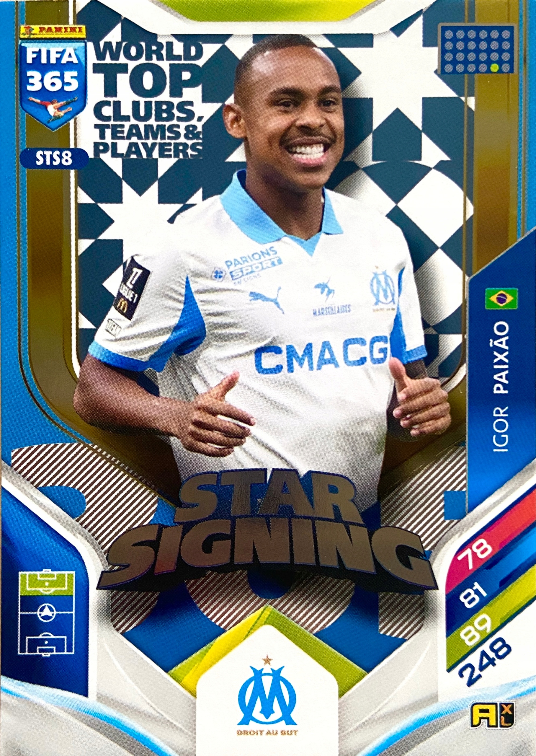 Panini Fifa 365 2026 Star Signing STS8 Igor Paixao