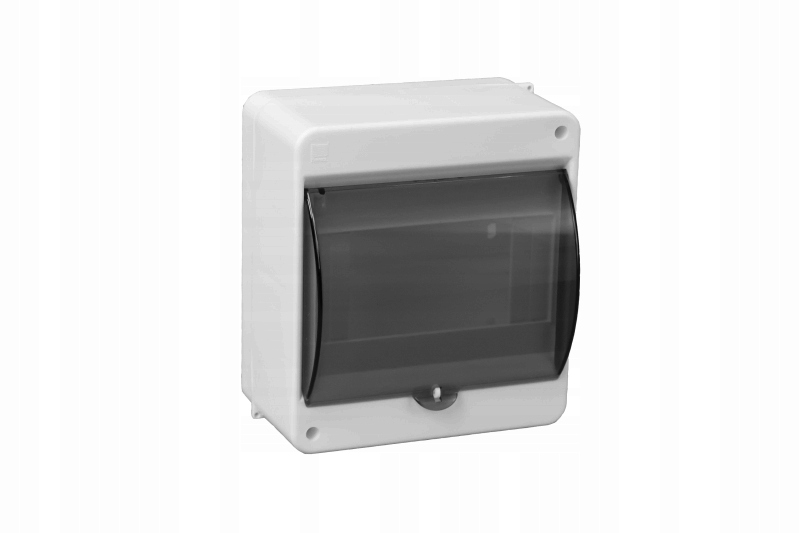 

Rozdzielnica natynkowa 1x6 szybka dymna N+pe IP30