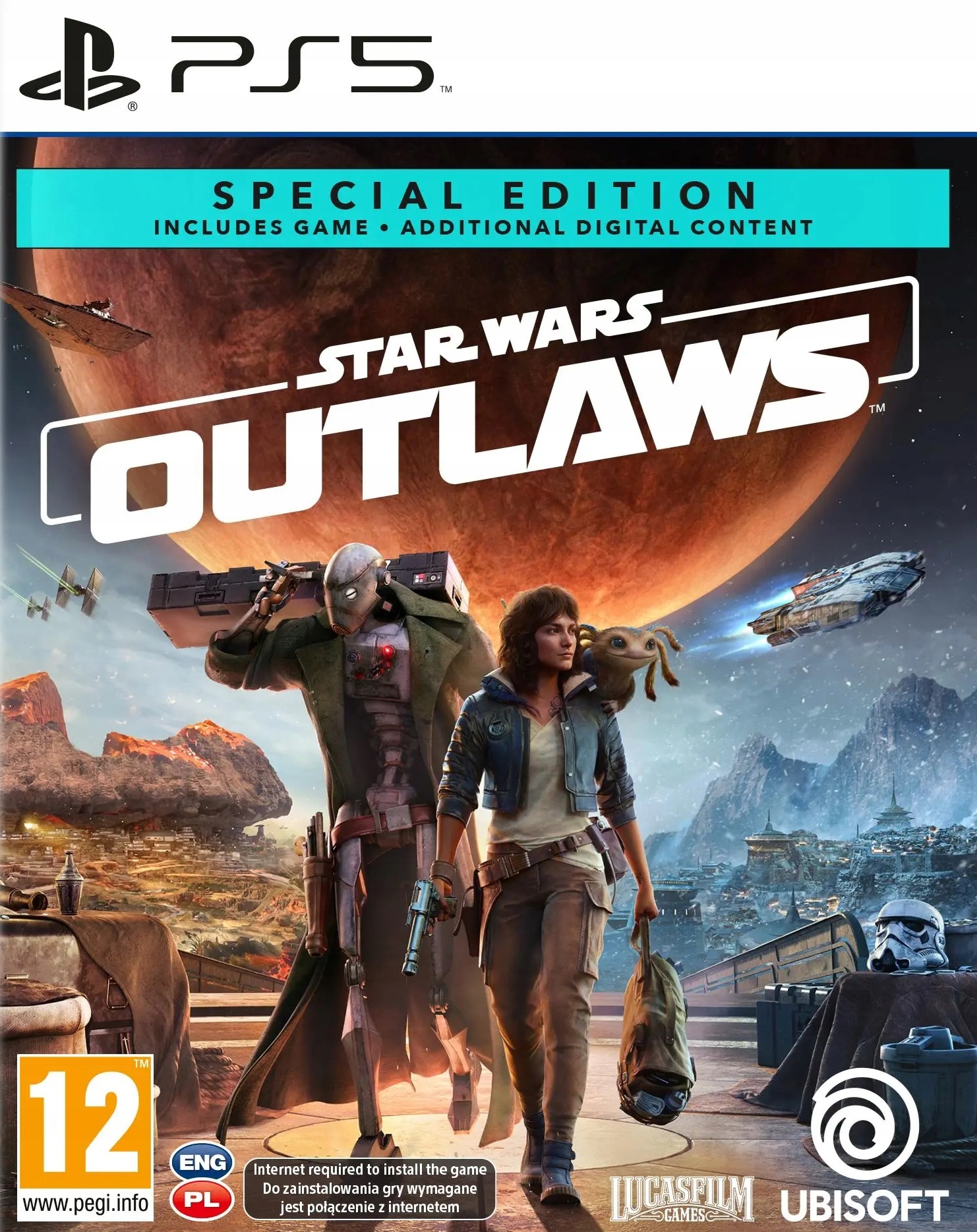 STAR WARS OUTLAWS SPECIAL EDITION PL PS5