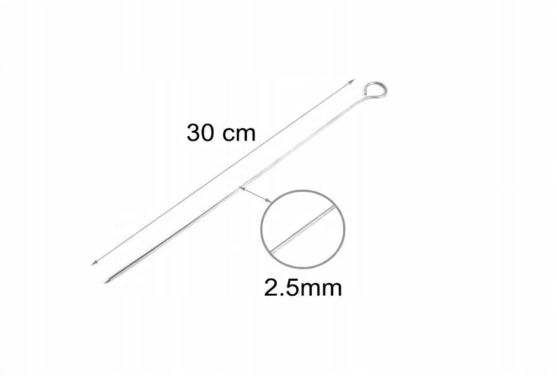 

Szpilki Do Szaszłyków Szpikulce 30cm Komplet 6szt