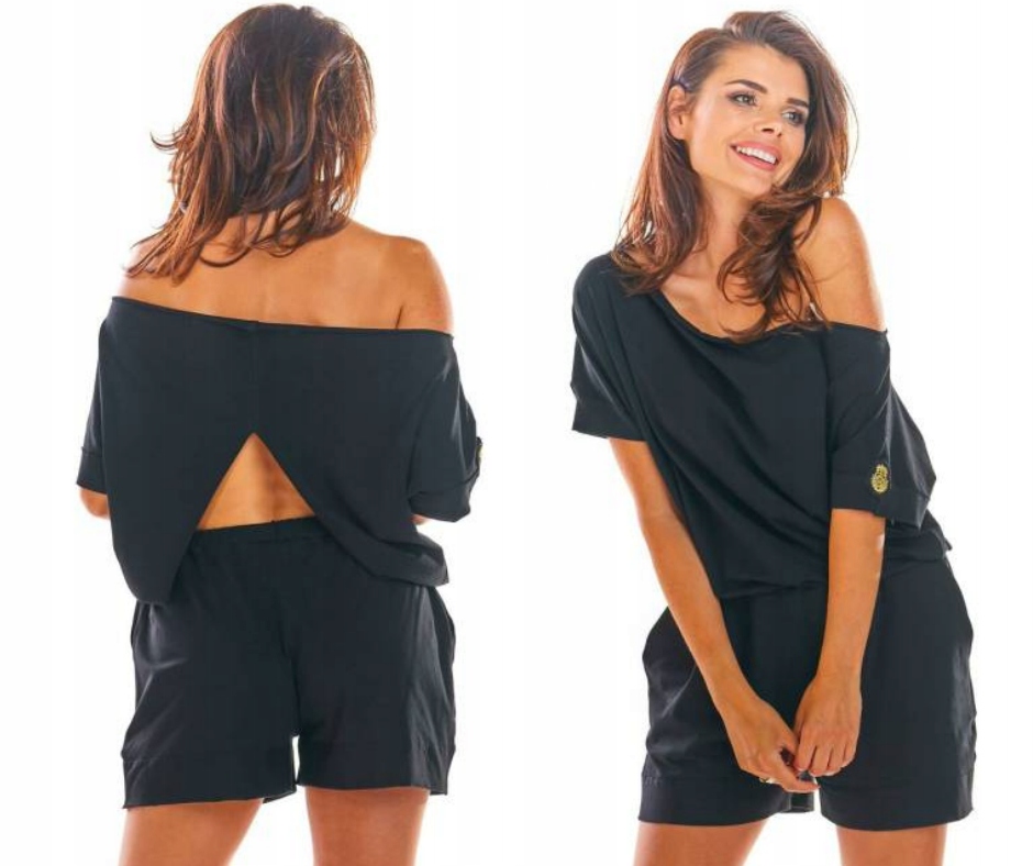 Ležérní oversize kombinéza na léto, velikost L/XL