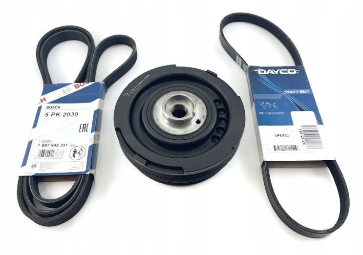 Koło pasowe + paski - BMW 5 E39 520d