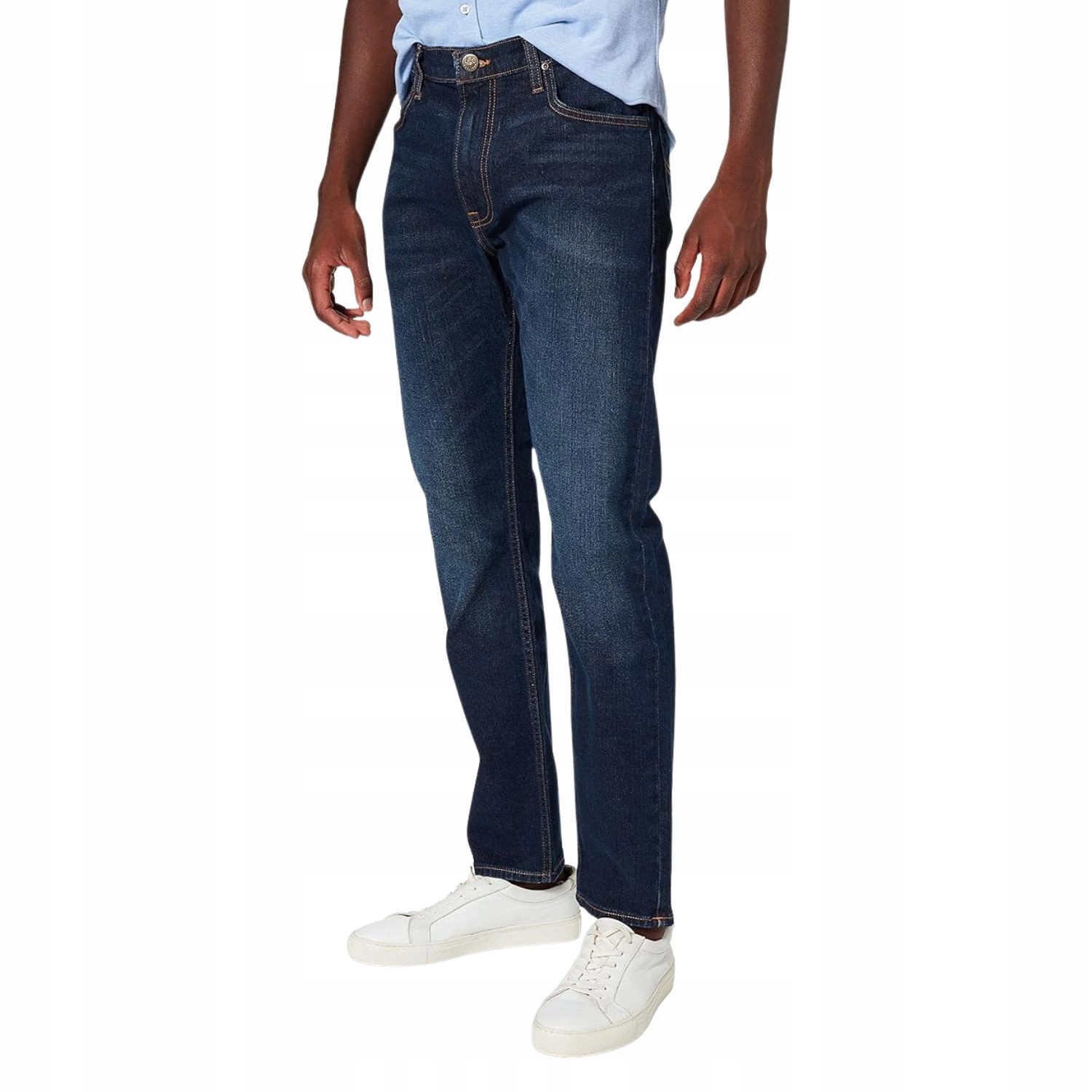 Pánské džínové kalhoty Lee – jednoduché klasické slim džíny vel. W29 L32