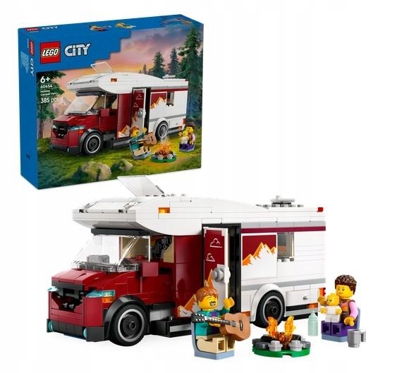 Lego(r) Město 60454 Prázdninový Karavan Plný Dobrodružství