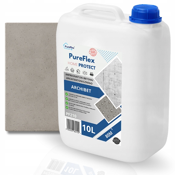 Impregnace Pro Betonu Architektonické Dekorativní Omítky Hydrofobní 10L