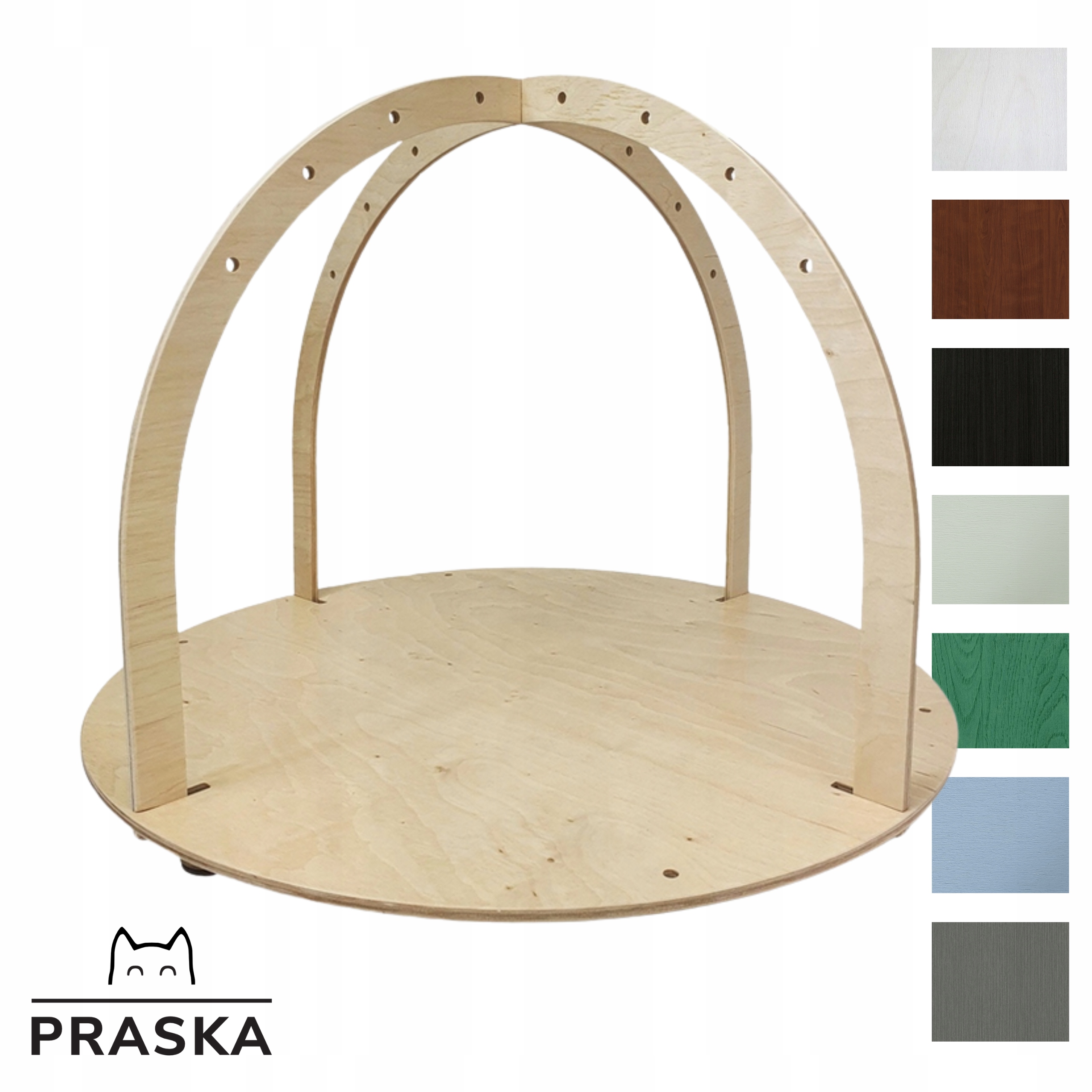 Pražské Dětské hřiště pro kočky hrazdičky z překližky dětské hřiště Arena 60x45 Barva