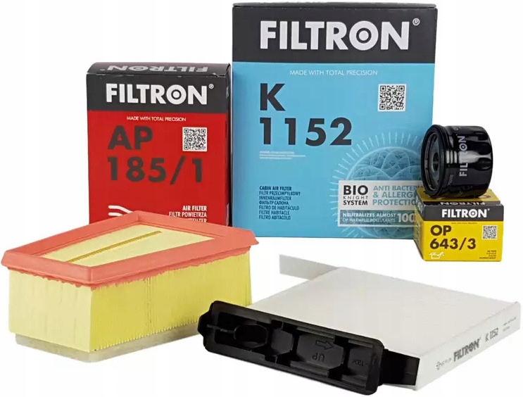 FILTRON ZESTAW FILTRÓW DACIA DUSTER I 1.6 16V