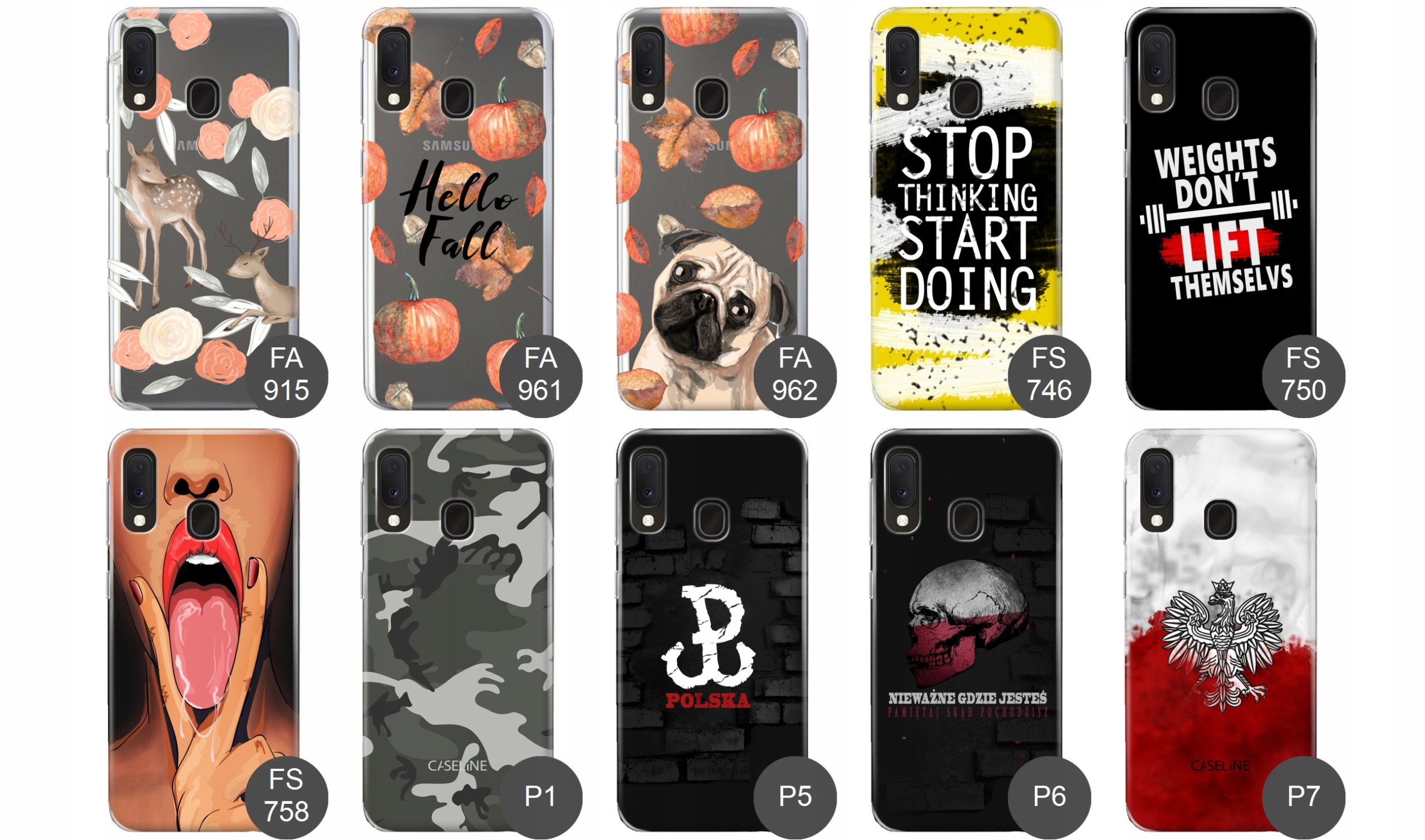 etui case guma do Samsung A20E silikon