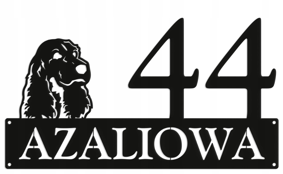 Číslo Na Dom 60 cm Tabuľa Adresa Ocel 2 mm Grafika 25