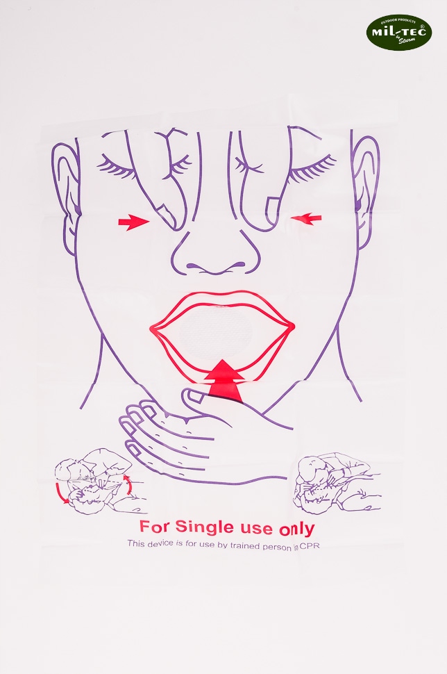 APTECZKA Pierwszej Pomocy Turystyczna Mil-Tec First Aid Kit DUŻA Czerwona Kolor czerwony